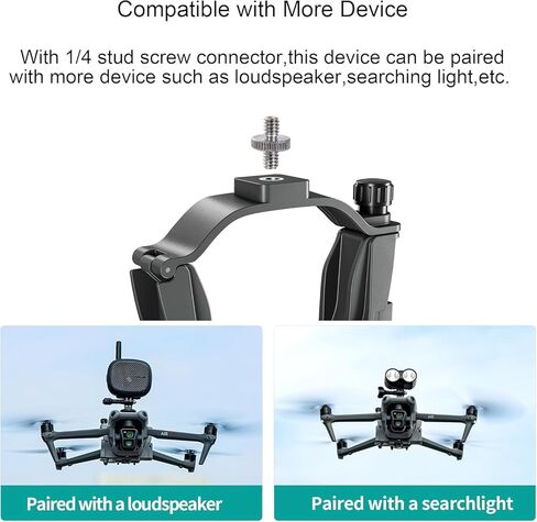 لنظام Air 3S Airdrop، إصدار النقل مع معدات الهبوط، قاذف حلقة الزفاف، مشبك طعم الصيد، مجموعة الإنقاذ الإعلانية لـ DJI Air 3S /Air 3 in Kuwait