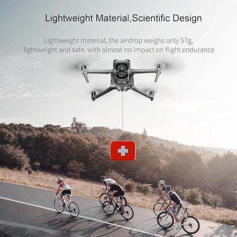 لنظام Air 3S Airdrop، إصدار النقل مع معدات الهبوط، قاذف حلقة الزفاف، مشبك طعم الصيد، مجموعة الإنقاذ الإعلانية لـ DJI Air 3S /Air 3 in Kuwait