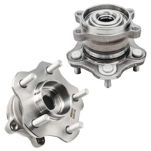 Detroit Axle - AWD Pair Rear Wheel Bearing Hubs for 2003-2014 Volvo XC90 2 Wheel Hub Bearings Assembly 2004 2005 2006 2007 2008 2009 2010 2011 2012 2013 Replacement [ABS Model] in Kuwait