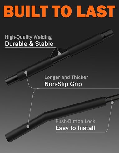 Fitarc 40'' LAT Pulldown Bar Attachment for Pulley Cable Machine, Full-Length Non-Slip Grip, LAT Pull Down Bar Accessories for Gym, Strength Workout in Kuwait