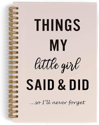 Grandparents Gifts Spiral Notebook ، دفتر Notebook Memories Journal ، الأشياء التي قالها أحفادها وفعلت أجهزة الكمبيوتر المحمولة للعمل المدرسي ، هدايا محافظات الجدة ، 5.5 × 8.3 بوصة in Kuwait