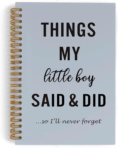 Grandparents Gifts Spiral Notebook ، دفتر Notebook Memories Journal ، الأشياء التي قالها أحفادها وفعلت أجهزة الكمبيوتر المحمولة للعمل المدرسي ، هدايا محافظات الجدة ، 5.5 × 8.3 بوصة in Kuwait
