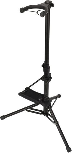 Focket Electronic Wind Instrument Stand, Stable Triangular Base Adjustable Height Foldable Tripod Electric Wind Instrument Stand, Aerophone with EVA Foam Padding for Saxophone in Saudi Arabia