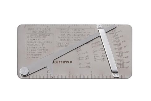 Pipe Pit Welding Gauge Gage Test Ulnar Welder Inspection Measuring Tools in Saudi Arabia