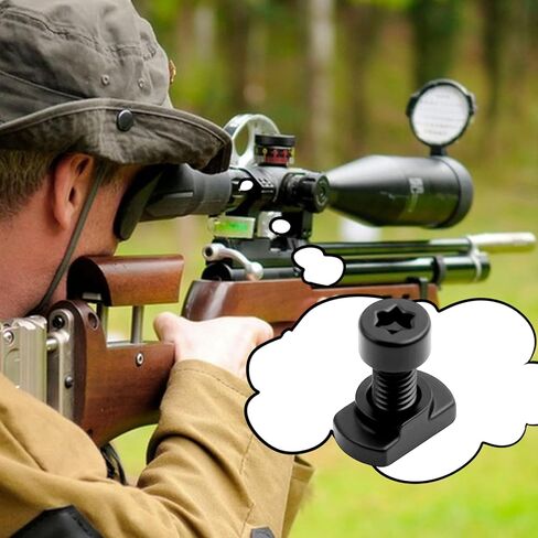 صواميل T Bolt M4/ M Lok، 12 قطعة صواميل ومسامير M4 T، مجموعة استبدال صواميل وصواميل Mlok، صواميل T/مسامير تحل محل إعدادات الفولاذ، براغي تركيب السكك الحديدية/ملحقات صواميل T ﻿ in Saudi Arabia
