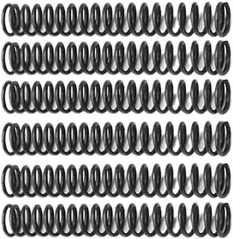 6 Pieces Custom CNC Steel Spring Replacements are Suitable for Demko AD20 and AD20.5 in Kuwait