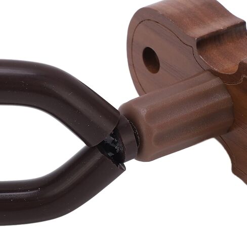Violin Sd Wall Mount, Violin Hook Holder with Bow Hooks, Black Walnut Wooden Violin Stand for Home and Studio, Violin Holder with ive Pad and U Sd Hook in Kuwait