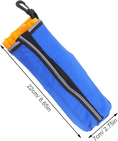 PartyKindom 3pcs Self-Inflating Life Buoy Rings with Floating Lifesaving Rope and Emergency Window Breaker, Inflatable Boat Safety Throw Rings for Boating and Outdoor Water Safety Random Color in Saudi Arabia