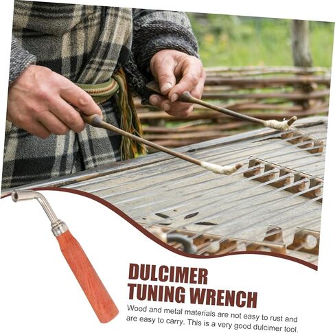 BESPORTBLE Dulcimer Tuning Wrench Tool Octagonal Spanner for Easy Instrument Tuning Lightweight and Compact Durable and Design Essential Dulcimer Accessory in Saudi Arabia