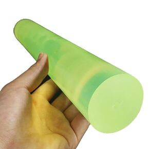 PU Polyurethane Hollow Rod 500mm Length, Urethane Tube OD 16-100mm, ID 6mm 8mm 10mm, High Elastic Rubber Rod, Translucent Plastic Bar for Vibration Dampening, Industrial, DIY & Home Use(18*8*500mm) in Saudi Arabia
