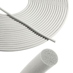 Backer Rod 1/4 Inch, 166 FT EPDM Rubber Foam Caulk Saver Grey Weather Strip Seal for Concrete Joints, Wall Cracks, Driveway and Joint Fillers in Kuwait