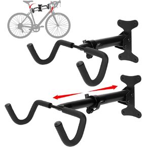 Bike Rack Garage, Bike Wall Mount, Bike Wall Mounted Holder Hook, Heavy-Duty Adjustable Bike Wall Rack, Hang Your Road, Mountain or Hybrid Bikes in Garage or Home, With EVA Foam Padded (1 Pack) in Saudi Arabia