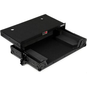 ProX Flight Case for Pioneer DDJ-REV1 Digital Controller with Sliding Laptop Shelf - High-Density Protective Foam for Interior Support - Protective Finish on Laminated Plywood - X-DDJREV1 LTBL in Kuwait