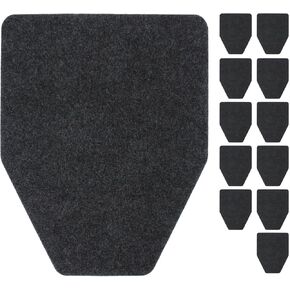 12 Pack Urinal Mats Urinal Pads Urinal Floor Mats for Men Commerical Disposable Toilet Water Absorption Non-Slip Rubber Backing Washable Urinals Mat for Bathroom Restroom Eliminating Odor (12) in Kuwait