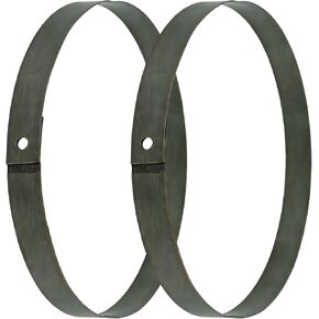 2PCS Motorcycle Rim Strips, Durable Rubber Rim Tape with Valve Stem Hole | Protects Inner Tubes from Spoke Nipple Punctures in Kuwait