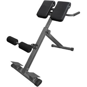 Roman Chair Hyperextension Bench Roman Chair - Adjustable Bench Foldable Exercise Back Extension Machine Equipment for Home in Kuwait