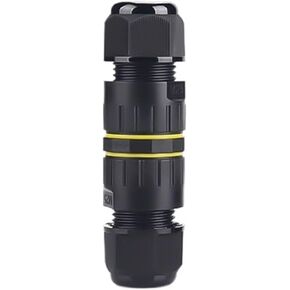 M25 circular connector 2-5 core plastic terminal one in one out lighting waterproof connector(2P wire diameter 10 14mm) in Kuwait