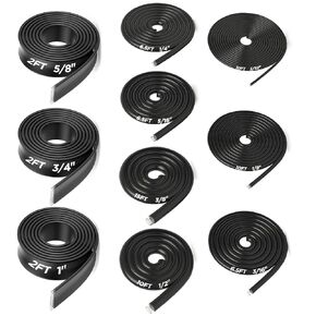 مجموعة لف أنابيب الانكماش الحراري 10 مقاس 4:1، جدار مزدوج من الدرجة البحرية بطول 70.5 قدم مقاوم للماء مع نسبة لاصقة 4:1 مبطنة، تشكيلة أنابيب كهربائية صناعية ملفوفة بالانكماش الحراري للسيارات البحرية، إصلاح DIY in Kuwait