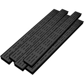 5pcs Stainless Steel Drainage Channels and Grating System - Linear Drain Grate with Cover for Outdoor Deck, Yard(7x3cm) in Kuwait