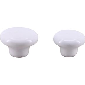 1PC 32mm 38mm White Ceramic Cabinet Knob Furniture Handle for Kitchen Drawer Pulls Ceramic Knobs Door Round Button in Kuwait