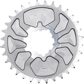 Mountain Bike Closed Chainring 32/34/36/38T, Narrow Wide Chainring Design, 3-Bolt Direct Mount Chainring 3mm Offset for 8-12 Speed for GXP,SRAM, MTB, Mountain Bicycle in Kuwait