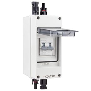 مفتاح فصل 63 أمبير PV، مفتاح عزل تيار مستمر 1000 فولت للطاقة الشمسية، صندوق قواطع RV مع قاطع دائرة مصغر in Kuwait