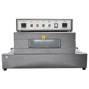 Heat Shrink Wrapping Machine Mesh Conveyor Belt Shrink Machine​ with Digital Control Panel 10Kg Capacity Max 40x20cm Shrink Size 220V 5500W in Kuwait