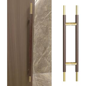 Double-Sided Wooden Sliding Door Handle, Push Pull Design for Commercial Spaces in Kuwait