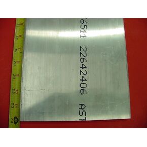 1/4 بوصة × 10 بوصة × 24 بوصة من الألومنيوم 6061 .25 بوصة × 10 بوصة T6 مخزون قضيب مسطح جديد in Kuwait