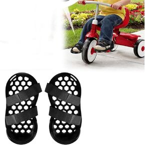Tricycle Pedal Stabilizers, Toddler Foot Support with Adjustable Soft Straps, Universal Fit Radio Flyer & for Schwinn Trikes, Quick Training Wheels Alternative(Left & Right in Kuwait