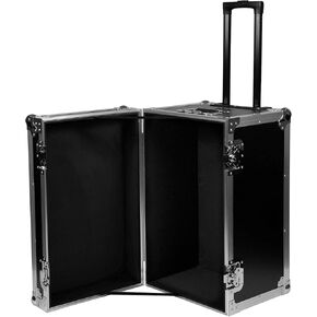 Rolling PartyFX ProX Multipurpose Locking Flight Case w/Rubber Lining and Handle in Kuwait