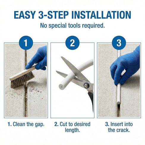 قضيب داعم 1/4 بوصة، 166 قدم EPDM مطاط رغوي مانع للتسرب رمادي شريط الطقس للمفاصل الخرسانية، وشقوق الجدار، والممر وحشوات المفاصل in Kuwait