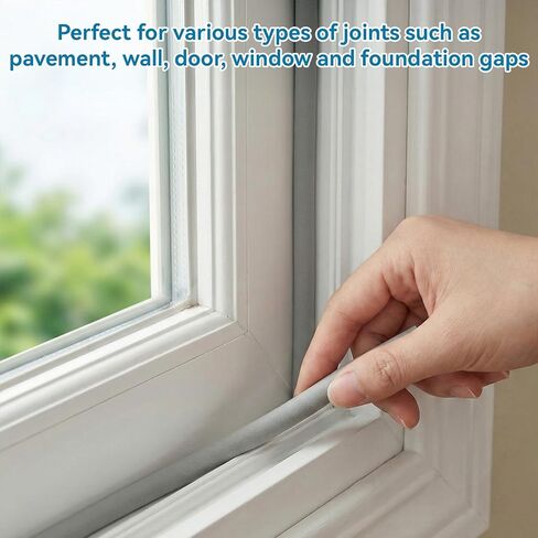 قضيب داعم 1/4 بوصة، 166 قدم EPDM مطاط رغوي مانع للتسرب رمادي شريط الطقس للمفاصل الخرسانية، وشقوق الجدار، والممر وحشوات المفاصل in Kuwait