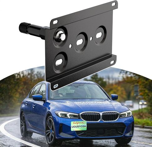 Front License Plate Bracket No Drill Adapter Fits 2019-up BMW G20 3 Series 330i 340i M340i in Kuwait