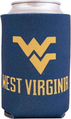 Desert Cactus West Virginia University Can Insulator WVU Mountaineers Beverage Cooler 1 Pack Foam 12oz Can Holder Single Sided (Design A) in Saudi Arabia