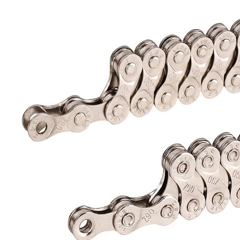 9 Speed Bike Chain Replacement Road Bike Quick Link X9 27 Speed Chains for MTB BMX 116 Links Silver in Kuwait