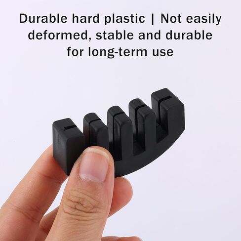 3pcs Violin Mutes, 3 Sizes Premium Hard Plastic Claw Style Violin Mutes Practical Musical Instrument Accessories Cello Viola Silencer Suitable for Daily Practice and Performance (Black) in Saudi Arabia
