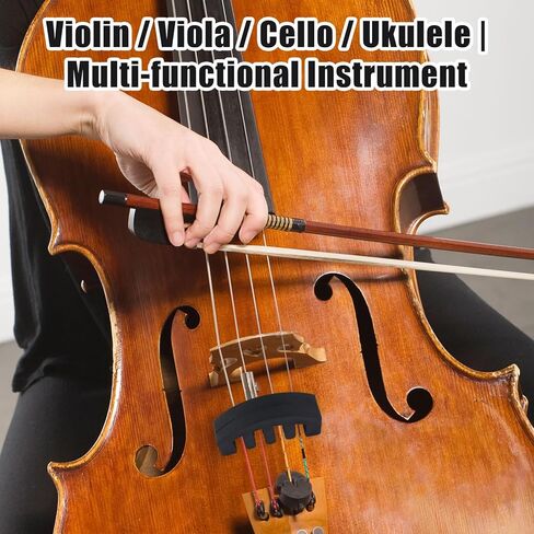 3pcs Violin Mutes, 3 Sizes Premium Hard Plastic Claw Style Violin Mutes Practical Musical Instrument Accessories Cello Viola Silencer Suitable for Daily Practice and Performance (Black) in Saudi Arabia