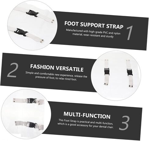 Chair Foot Strap Wear-Resistant Design Convenient Foot Support Holder for Clinics and Professionals in Saudi Arabia