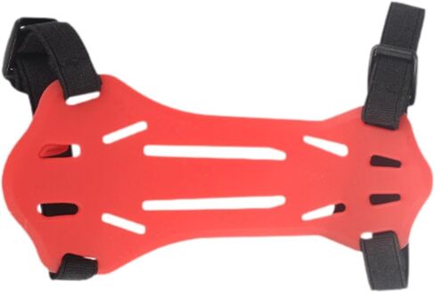 Arm Guard Arm Cover Ambidextrous with Quick Release Buckles Accessories Forearm Wrist for Practice Adults, red in Kuwait