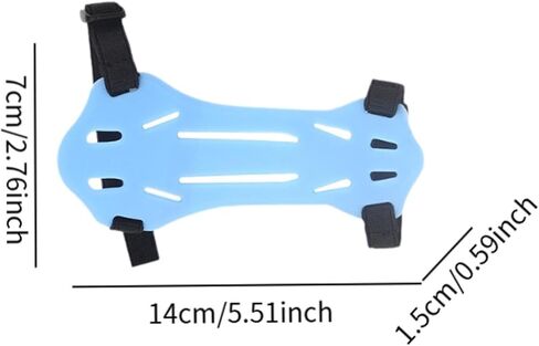 Arm Guard Arm Cover Ambidextrous with Quick Release Buckles Accessories Forearm Wrist for Practice Adults, Blue in Kuwait