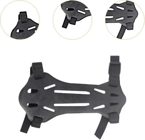 Arm Guard Arm Cover Ambidextrous with Quick Release Buckles Accessories Forearm Wrist for Practice Adults, Black in Kuwait