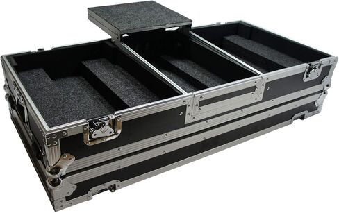 Harmony Audio HC2T1272WLT DJ Battle Coffin متوافق مع (2) أقراص Rane 12 الدوارة وخلاط Rane 72 - الجراب فقط in Saudi Arabia