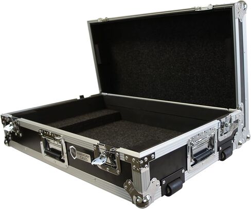 حافظة مخصصة من Harmony Audio HCXDJRX3W Flight Road DJ تناسب وحدة التحكم Pioneer XDJ-RX3 مع عجلات in Saudi Arabia