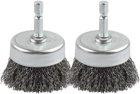 Steel Hexagonal Handle Electric Wire Brush Electric Drill Shank Wheel Cup Brushes Fast Polishing Rust Paint Removal Tool in Saudi Arabia
