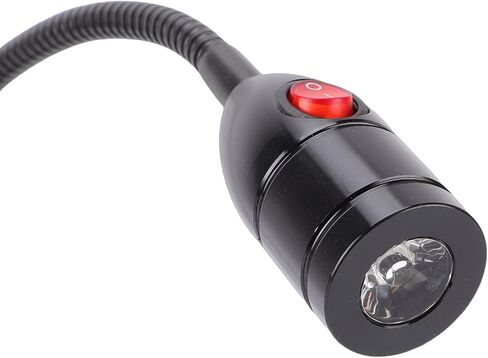 Magnetic Work Light, 3W LED Machine Light, 1000LM 6000K IP65 LED Work Lamp with Flexible Gooseneck & Magnetic Base, Ideal for Lathe, Sewing Machine & Industrial Lighting (US Plug) in Kuwait