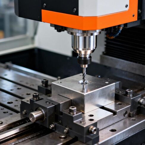 Pair of 1x2x3 Inch Blocks with 23 Holes, High-Precision Parallel Blocks Set for Equipment Calibration, Includes Mounting Screws, Wrench and Tool Case in Kuwait