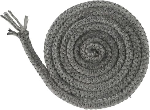 Black Fiberglass Rope Seal Wood Stove for Door Gasket, 8mm x 300cm 12mm x 2m, Pellet Stoves, Fireplaces, Chimneys in Saudi Arabia