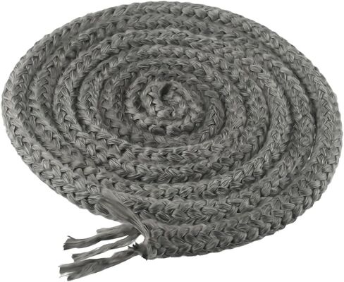 Black Fiberglass Rope Seal Wood Stove for Door Gasket, 8mm x 300cm 12mm x 2m, Pellet Stoves, Fireplaces, Chimneys in Saudi Arabia