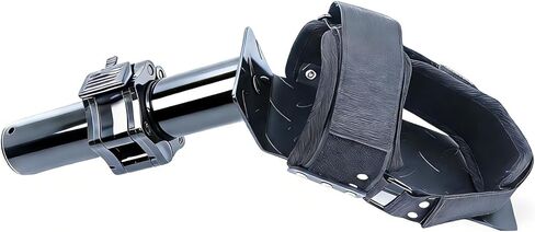 Tib Bar Tibialis Trainer Tibia Dorsi Calf Raise Machine with Straps Anterior Exercise Equipment Knees Over Toes Equipment for Strengthening Calves/Shins/Ankles, Fits 2" Olympic Weight Plates in Kuwait